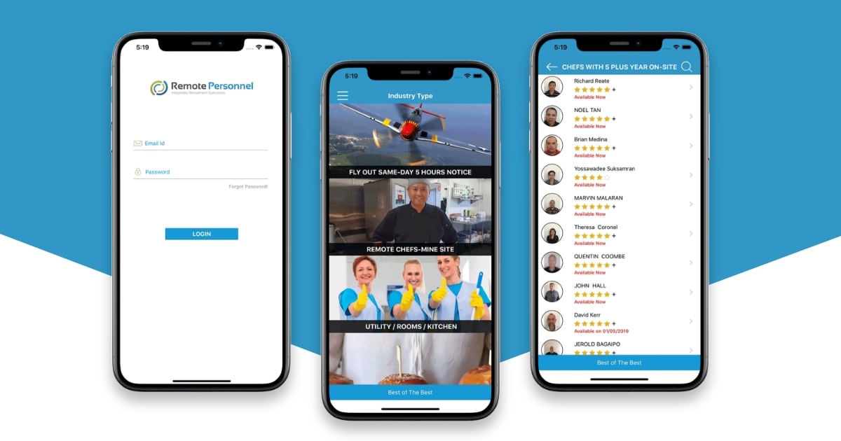 Top Recruitment App Development Company US, UK, India
