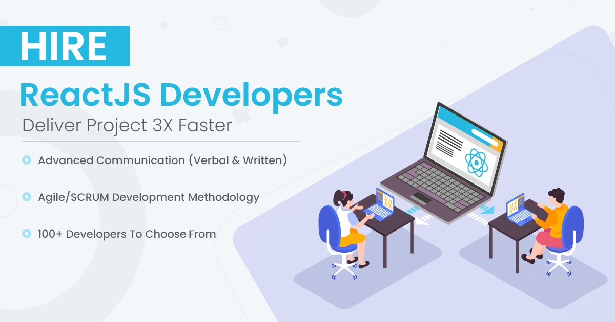 Hire ReactJS Developers | Dedicated React Programmers 15$/hr