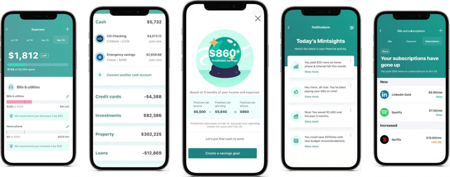 Mint App A Free Money Management & Finance Tracking App